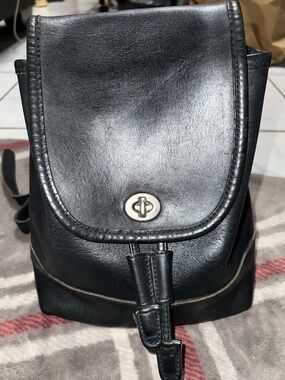 Coach mini backpack